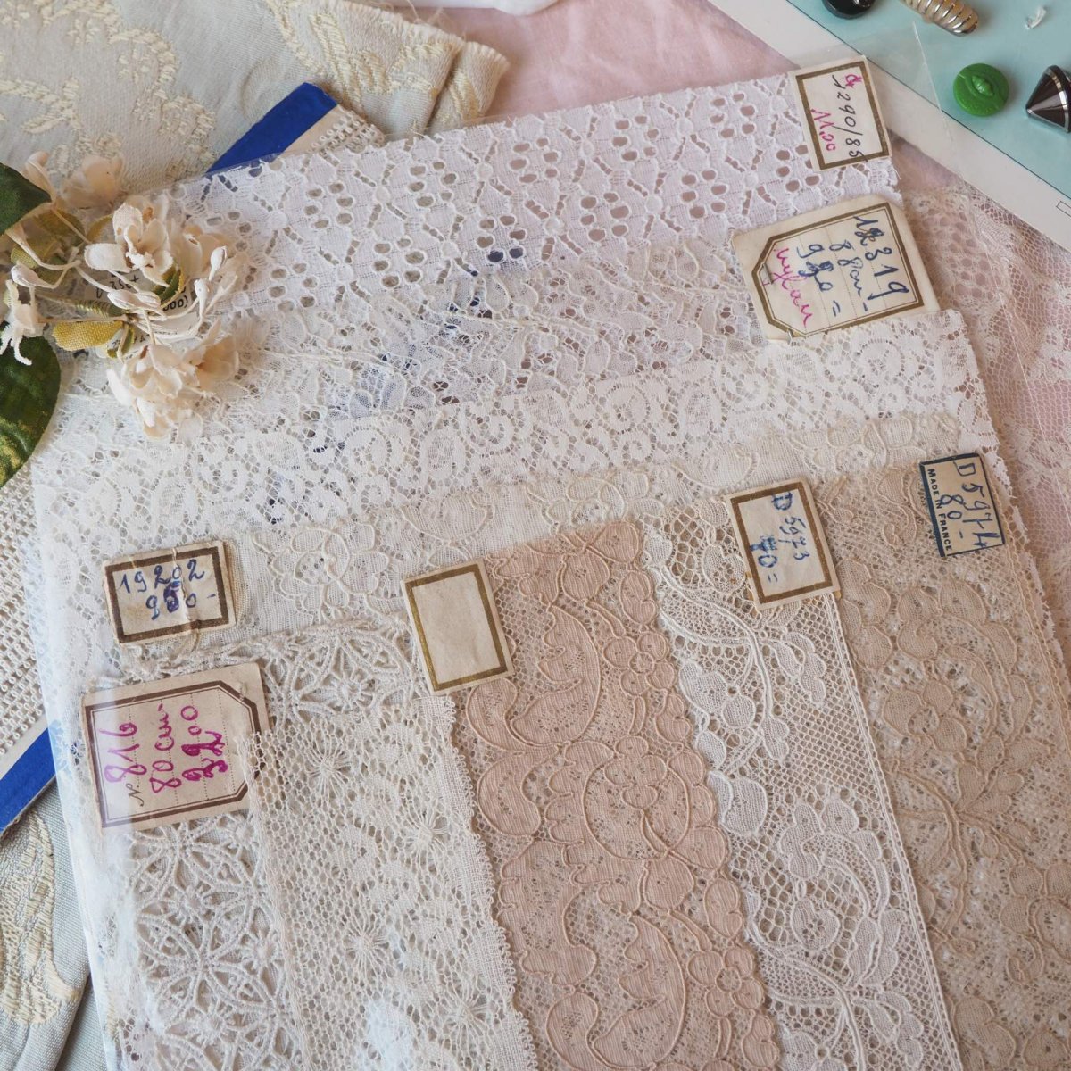 画像9: タグ付きサンプルレースセット　1 (9)