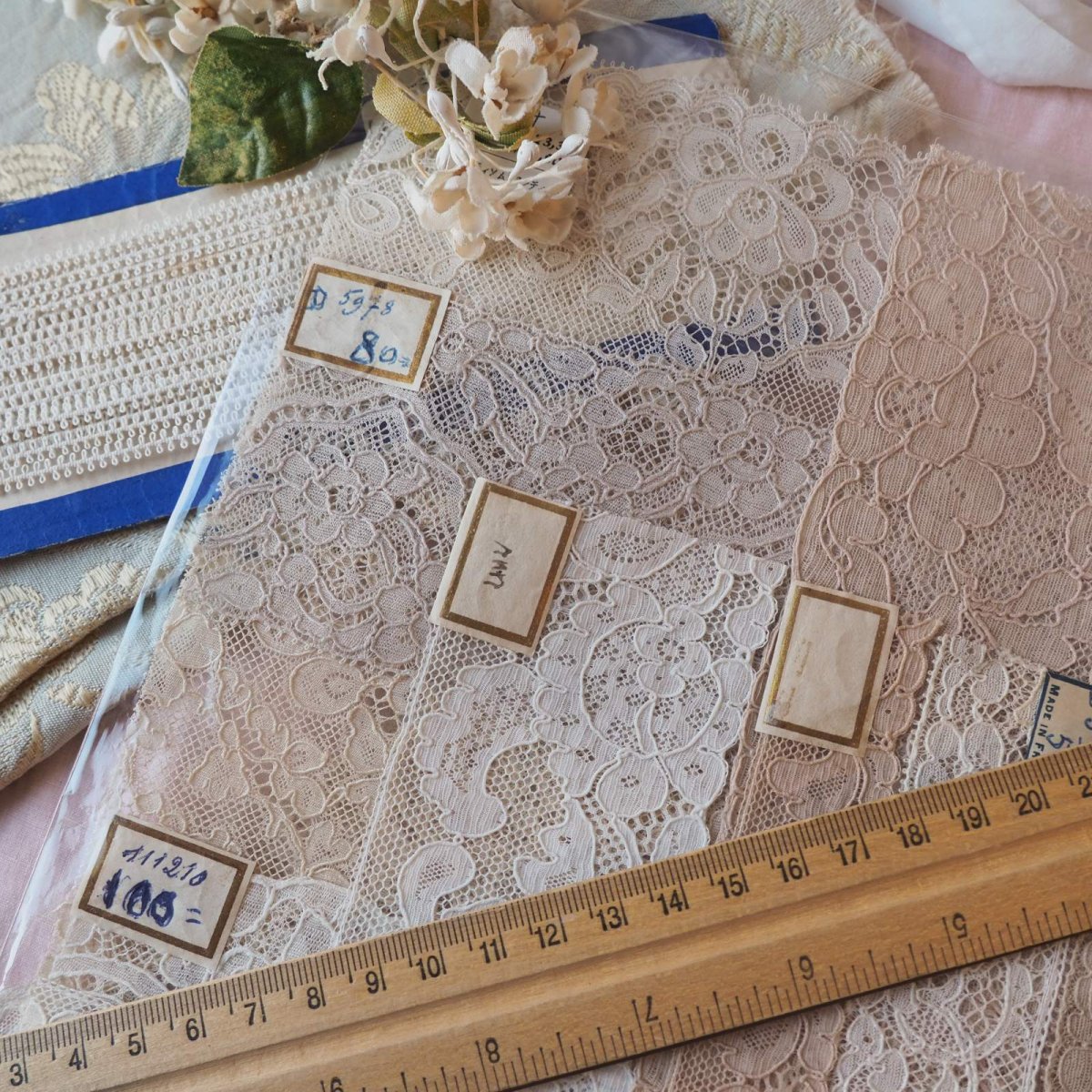 画像2: タグ付きサンプルレースセット　2 (2)