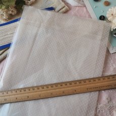 画像9: お楽しみレースのセット/ドットのオーガンジーレース、モノグラム刺繍 (9)