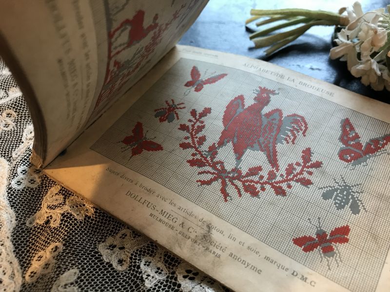 手芸用品 Dmc刺繍本 図案帳 Mercerie 手芸用品